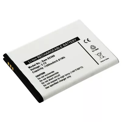 £16.90 • Buy  Smartphone Battery For Samsung GT-S5360 Galaxy Y GT-S6102 Galaxy Y Duos 