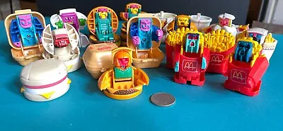 Food Changeables Robot Transformer 1987 1988 2019 McDonald's Toys - USED RARE • $4