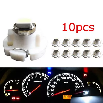 10x T4.2 Neo 1-SMD LED Wedge Cluster Instrument Dash Climate Light Bulb White • $7.82