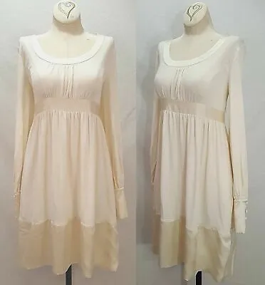Vtg Moda Edwardian International Dress 8 Retro Romantic Renaissance Victorian  • $89.88
