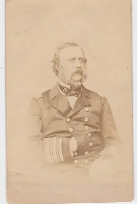 Civil War Cdv Navy Rear Admiral S.f. Dupont • $225