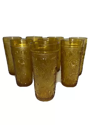 $59.95 • Buy Vintage Brockway Glass American Concord Anchor Drinking Glasses 6½” Set Of 8