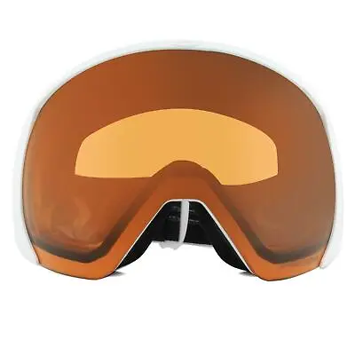 Oakley Ski Goggles Flight Path XL OO7110-11 Matte White Prizm Snow Persimmon • $131