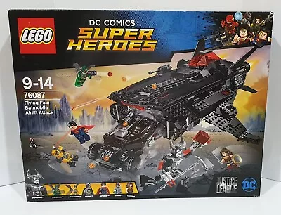 Lego  Dc Comics Super Heroes Justice League: Flying Fox - Batmobile Airlift Atta • $380