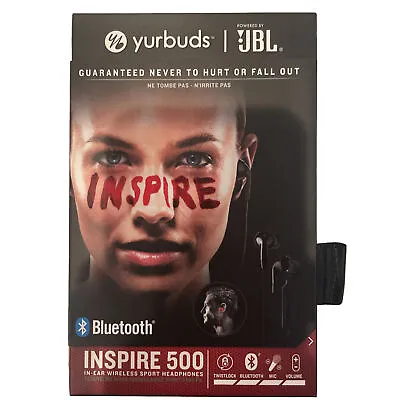 JbL Yurbuds Inspire 500 In -ear Wireless Sport Headphones • $38.88