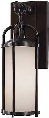 OL7600ES Dakota Outdoor Patio Lighting Wall Lantern Bronze 1-Light (5 W X 13 H • $170.99