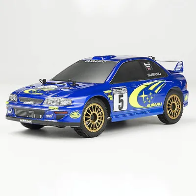 Carisma 1:24 GT24 Subaru Impreza WRX WRC 4WD Micro RC Model Rally Car • £123.97