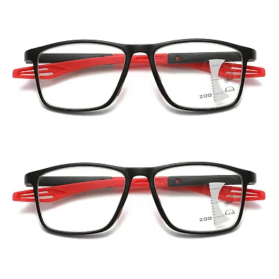 2PK Men Women Multifocus No Line Progressive Reading Glasses Multifocal Readers • $9.99