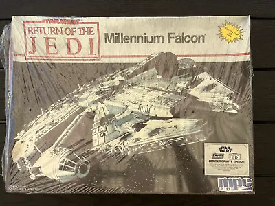 Star Wars Return Of The Jedi Millenium Falcon MPC Model Kit #8917 FACTORY SEALED • $65