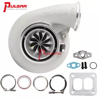 Pulsar Turbo 7975G Billet Ball Bearing T4 Divided Vband 1.28A/R Hp Rating 1450 • $769.99