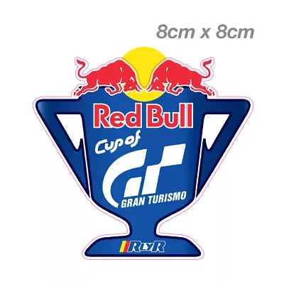 Red Bull Grand Turismo  Logo JDM Laptop  Car  Vinyl  Sticker  • $6.69