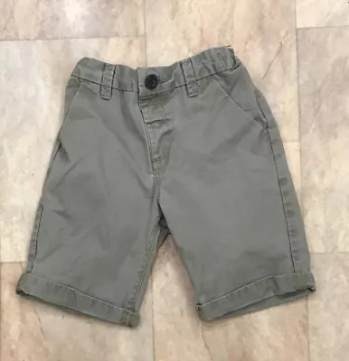 £5.50 • Buy Boys Next Light Coloured Cotton Chino Shorts Summer Clothes Age 5 - 6 Years