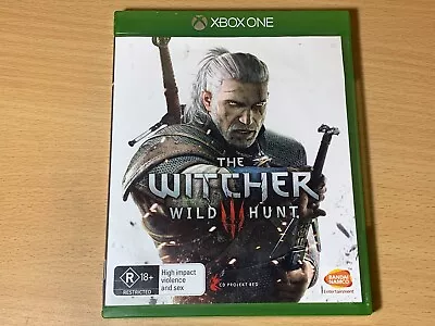 The Witcher III 3 Wild Hunt (Microsoft Xbox One XB1 2-Disc 2015) Region Free • $17.99