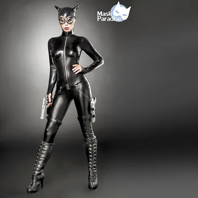 Costume La Gatta bambina vestito travestimento catwoman gatto carnevale  pegasus 