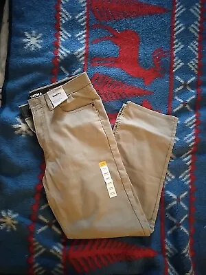 Mens Sonoma 33-30 Everyday Straight Leg Pants - Tan - Brand New • $10.99