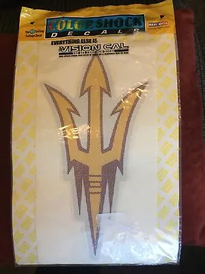 Arizona State University ASU Fear The Fork  Decal Color Shock New  • $9.50