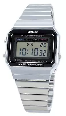 Casio Youth Digital A700W-1A A700W-1 Alarm Quartz Men's Watch • $83.19