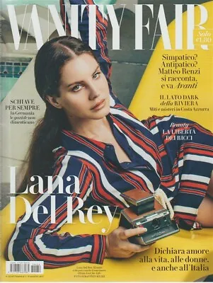 LANA DEL REY VANITY FAIR Magazine Italy August 2017 Shania Twain ELVIS PRESLEY • £32.95