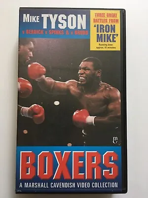 Boxers - Mike Tyson (vhs Tape 1996) • $3.65