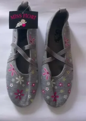 £6.90 • Buy Ballet Shoes Miss Fiori Girls Shoes 