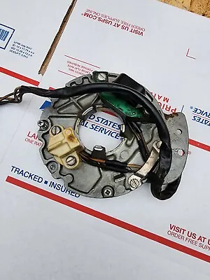  1977 Johnson Evinrude 35 HP Stator Magneto Plate Assembly # 581651 ( 0763770 • $70