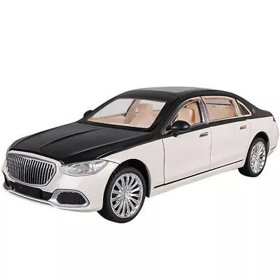 1/24 Alloy Metal Car Model Sound & Light Gift Toy Collection For Maybach S680 O • $52.09