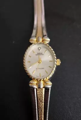 Vintage Sarah Coventry Ladies Gold Watch • $14.99