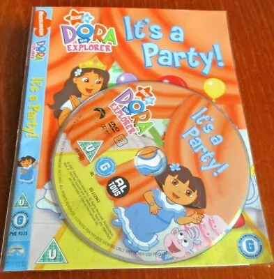 £2 • Buy Dora The Explorer: It's A Party DVD (2008) Kathleen Herles Cert U 