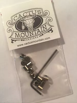 $6.59 • Buy 12 New Pin Keepers / Locking Backs  Biker  Pin Locks / Savers With Allen Wrench