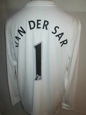 Manchester United 2009-2010 Goalkeeper Van Der Sar Football Shirt XL /34481 • £139.99