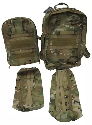 US MILITARY MULTICAM OCP COMBAT MEDIC AID BAG W. DETACHABLE ASSAULT PACK MOJO • $350