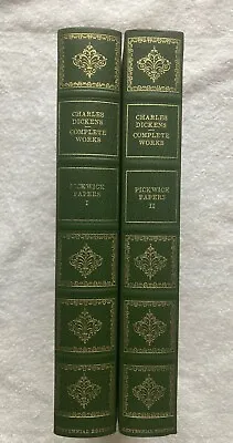 Charles Dickens Complete Works Centennial Edition. Pickwick Papers Volumes I &II • £9