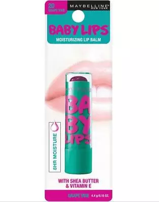 Maybelline Baby Lips Moisturizing Lip Balm - 20 Grape Vine • $7.82