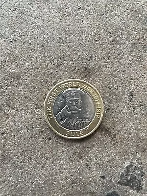 1914-1918 The First World War Lord Kitchener £2 Pound Coin Royal Mint (RARE) • £250