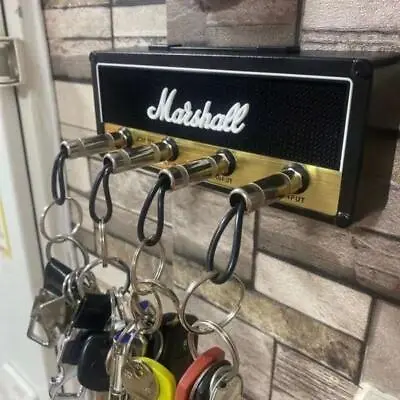 Marshall Spoon Speaker Keychain Storage Base JCM800 Box Head Key Guitar Storage • $24.72