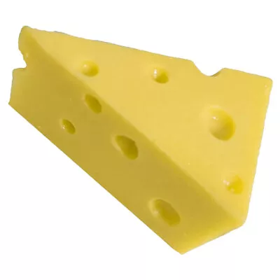 Fake Cheese Model Artificial Cheese Decoration Food Play Prop Photography Prop • £7.99