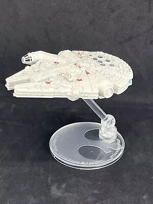 Star Wars Hot Wheels Die-Cast Ships With Stands. Mattel 2016 - Millennium Falcon • $12.99