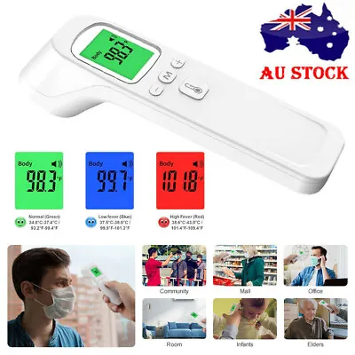 Digital Forehead Thermometer Infrared Body Temperature Gun Baby Adult Non-touch • $14.96