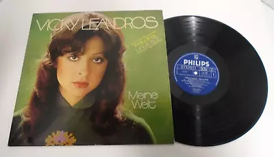 Vicky Leandros Meine Welt 1972 Germany Lp Philips 61 320 Club Edition • $9.99