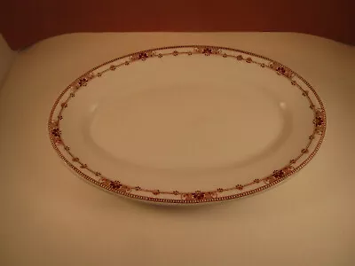 Vintage Jackson Vitrified China Restaurant Ware Brown Oval Serving Platter • $15.99