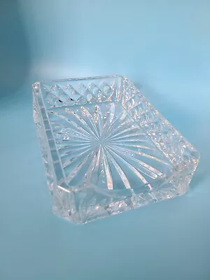 Vintage Waterford Crystal Westover Notepad Holder • $75