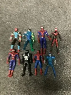 Spiderman Action Figures Job Lot  Used • £15