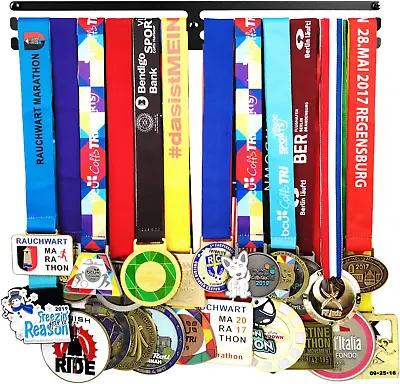 Lapetale Fashion Medal Hanger Awards Holder Display Rack For 60 Medals Use For • $14.23