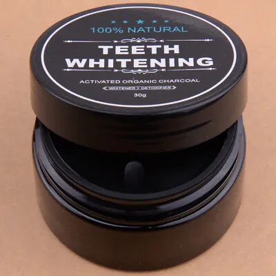 $15.17 • Buy 30g Natural Teeth Whitening Powder Activated Charcoal Tooth Polish Toothpaste Em