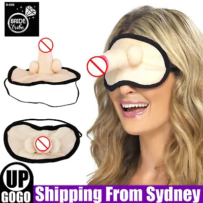 1x Willy Eye Mask Penis Dick Dicky Hens Night Party Bachelorette Novelty Games F • $8.99