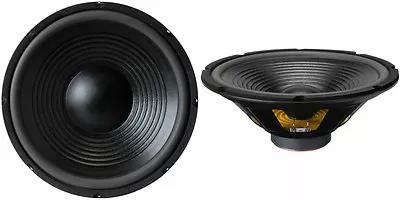 NEW (2) 12  Woofer Speakers.Bass Driver.Home Audio 8 Ohm.replacement PAIR.12inch • $74