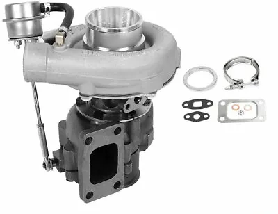 T3 T4 Turbo .63 A/R Oil FOR Hybrid V Band Universal Turbocharger For 4 6 Cyl Tcd • $200.99