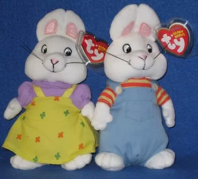 TY MAX And RUBY BEANIE BABY SET - MINT With MINT TAGS • $39.95