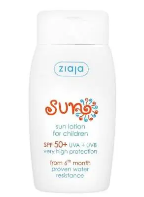 Ziaja Waterproof Sunbathing Lotion Babies From 6 Months Old SPF 50 125ml • £17.98