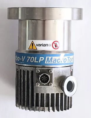 Varian Turbo-V 70LP Turbo-molecular  Vacuum Pump 969-9365 4.5CF MacroTorr • $695